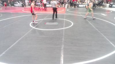 109 lbs Quarterfinal - Kaius Rivera, Team Montana vs Lakoda Beiriger, Norwood