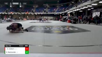 126 lbs Cons. Round 4 - Aiden Colbert, Belleville West vs Ryan Mackowiak, Lincoln-Way Central