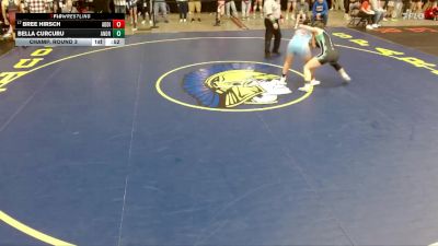 130 lbs Champ. Round 3 - Bree Hirsch, Unattached vs Bella Curcuru, Unattached