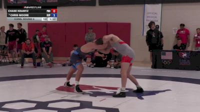 86 kg Cons. Round 6 - Chase Kranitz, Pittsburgh Wrestling Club vs Chris Moore, Illinois RTC