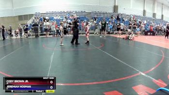 53 lbs 1st Place Match - Cody Brown Jr., IN vs Jeremiah Hosman, IL