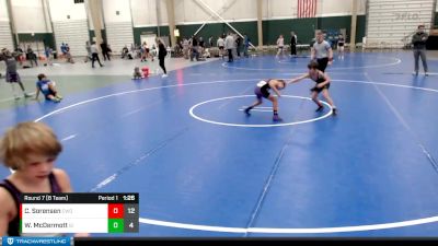 65 lbs Round 7 (8 Team) - Colton Sorensen, Columbus Wrestling Organization vs Wyatt McDermott, G.I. Grapplers