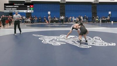 125 lbs Cons. Round 2 - Quade Smith, Chadron State vs Adonias Cantu, Colorado Mesa
