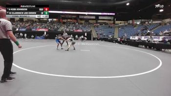 125 lbs Cons. Round 3 - 9 Kobi Johnson, Providence vs 16 Clarence Lee-Green, Lindsey Wilson