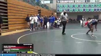 220 lbs Quarterfinal - Mathias Sorensen, San Marcos vs ALEC PECKMAN, Granite Hills