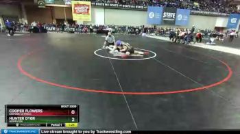 3 lbs Champ. Round 2 - Cooper Flowers, Eastside Catholic vs Hunter Dyer, Hermiston