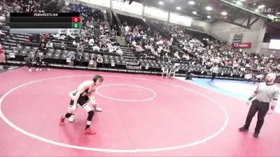 6A 113 lbs Cons. Round 2 - Tate Mikesell, Syracuse vs Brigham Brooker, Lone Peak