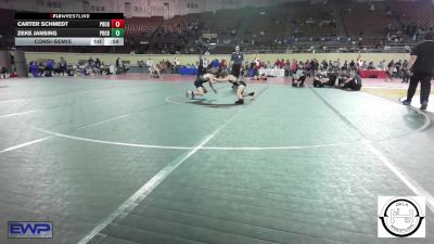 76 lbs Consolation - Carter Schmedt, Prodigy Elite Wrestling vs Zeke Jansing, Prodigy Elite Wrestling