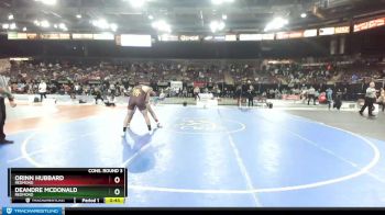 170 lbs Cons. Round 3 - Deandre McDonald, Redmond vs Orinn Hubbard, Redmond