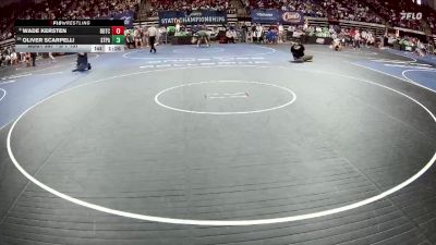 D 1 157 lbs Champ. Round 2 - Oliver Scarpelli, St. Paul`s vs Wade Kersten, Dutchtown