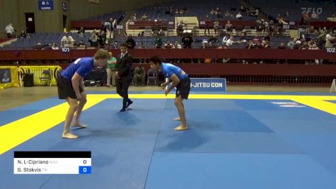 Nestor Leon-Cipriano vs George Stokvis 2024 Pan IBJJF Jiu-Jitsu No-Gi Championship