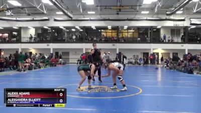 155.0 Round 2 (16 Team) - Alexis Adams, Davenport vs Alessandra Elliott, D`Youville University