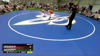 120 lbs Semis & 3rd Wb (16 Team) - Javin Douglas, Oklahoma Red FS vs Easton Dircks, Minnesota Red