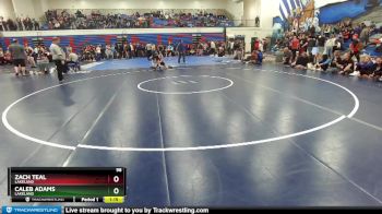 98 lbs Cons. Semi - Caleb Adams, Lakeland vs Zach Teal, Lakeland