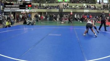 125 lbs Round 2 - Taylyn Humphrey, BTWC vs Alayna Laubenthal, BTWC
