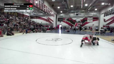 144 lbs Cons. Round 1 - Shawn Saucedo Jr, Etiwanda vs Mason Wilson, Threshold Wrestling Club