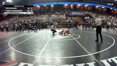 120 lbs Quarterfinal - Trinity Wanamaker, St Augustine vs Zoe Delgado, Florida Christian School