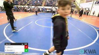 70 lbs Quarterfinal - Kamden Lacy, Miami Takedown Club vs Brecken Stinnett, Grove Takedown Club