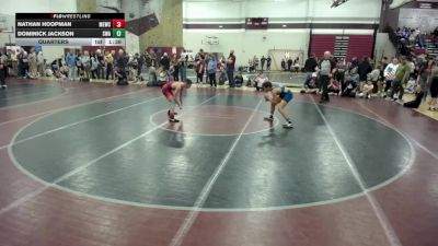 106 lbs Quarters - Dominick Jackson, Summit Wrestling Academy vs Nathan Hoopman, MN Elite Wrestling Club