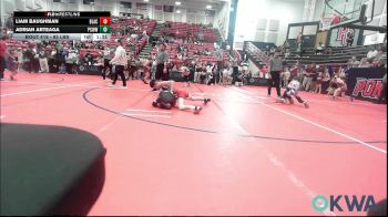 85 lbs Rr Rnd 3 - Liam Baughman, Blackwell Wrestling Club vs Adrian Arteaga, Ponca City Wildcat Wrestling