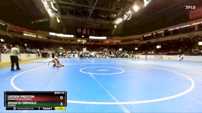 113 lbs Champ. Round 1 - Dionicio DePaolo, Casteel vs Jayden Preston, Somerton High School