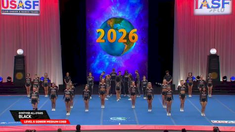 Gym Tyme - Black [2026 L6 Senior Medium Coed Finals] 2026 The Cheerleading Worlds