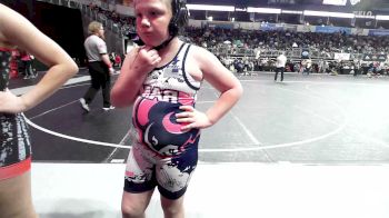 125 lbs Rr Rnd 2 - Maddie Matthiessen, Hawks WC Lincoln vs Mckinlee Romane, Rams WC