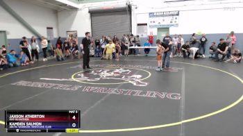 59 lbs Cons. Semi - Jaxson Atherton, Mat-Su Matmen vs Kamden Salmon, Arctic Warriors Wrestling Club