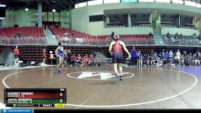 155 lbs Round 5 (8 Team) - Audrey Gimeno, Eaglecrest vs Anyia Roberts, Grand Island Girls