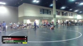 152 lbs Round 1 (6 Team) - Luis Bellon, Somerset Academy vs Connor Young, Oregon Clay Wrestling