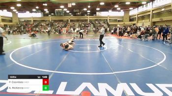 132 lbs Semifinal - Paul Coombes, Emerson/Park Ridge vs Aidan McKenna, Dumont