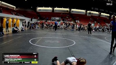 56 lbs Finals (2 Team) - Luke Pinkerton, CP Wrestling Academy vs Trenton Maloney, Armory Athletics