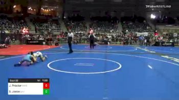 61 lbs Quarterfinal - Jack Procter, Roundtree Wrestling Academy vs Shiloh Joyce, East Coast Bandits