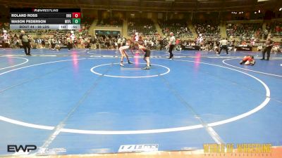 88 lbs Consi Of 16 #1 - Roland Ross, King Select vs Mason Pederson, Well Trained