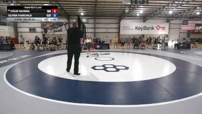 70 kg Cons. Rd Of 64 - Colin Kacena, Chippewa Wrestling Club vs Oliver Fairchild, Clarion RTC