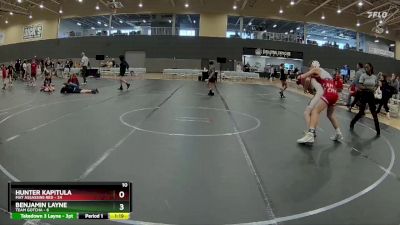 110 lbs Round 5 (6 Team) - Hunter Kapitula, Mat Assassins Red vs Benjamin Layne, Team Gotcha