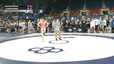 105 lbs Champ. Rd Of 32 - Ashlynn Brokaw, Ohio vs Kyrstan Perez, Oklahoma