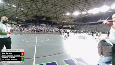 45 lbs Champ. Rd Of 16 - Mya Barajas, Quincy Regulator Wrestling vs Joseph Thomas, Fife Thunder Wrestling