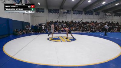 117 lbs Champ. Round 2 - Francisco Beltran, Independence (Bakersfield) vs Emir Barajas, Woodlake