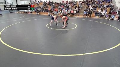 141 lbs Champ. Round 1 - Seth Miller, Ohio Northern vs Braden Haines, Marian University (IN)