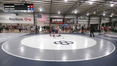 79 kg Champ. Rd Of 128 - Ethan Barr, Golden One RTC vs Brett Smith, Northern Illinois RTC