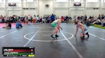 126 lbs Round 8 (10 Team) - Aydan Andrews, Barnesville vs Joel Brink, 84 Athletes