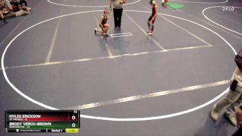 72 lbs Round 2 (4 Team) - Kade Clinkscales, Farmington vs Kaden Schwaab, St. Francis