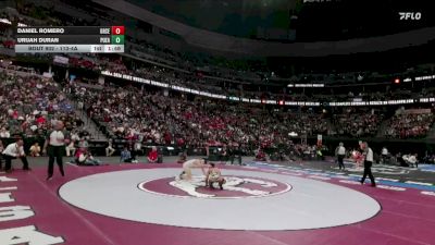 113-4A 1st Place Match - Daniel Romero, Greeley Central vs Urijah Duran, Pueblo East