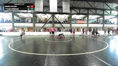 161-164 lbs Champ. Round 1 - Tyler Arneson, Winnetka (New Trier) vs Kaden Collins, Olympia Wrestling Club