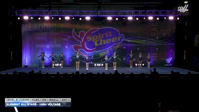 Element All Stars - High Voltage [2026 L2 Junior - Flex - D2 - Small Day 1] 2026 Spirit Cheer Grand Nationals