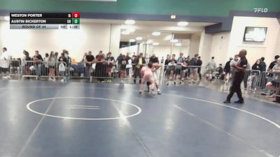 120 lbs Round Of 64 - Weston Porter, IA vs Austin Bickerton, OH