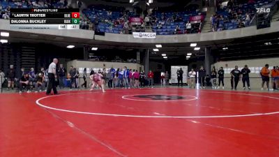 170 lbs Champ. Round 2 - Lauryn Trotter, Unattached vs DaLonna Buckley, Unattached