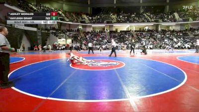 105 lbs Cons. Round 2 - Kayleigh Grant, Paulding County vs Ashley Morales, Gainesville