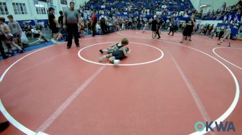 80 lbs Semifinal - Jaxon Johnson, Carl Albert vs Halus Dalton, Piedmont